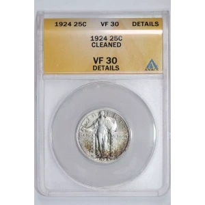 Quarter Dollars---Standing Liberty