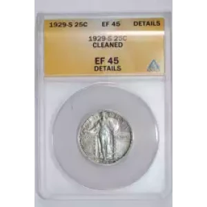 Quarter Dollars---Standing Liberty