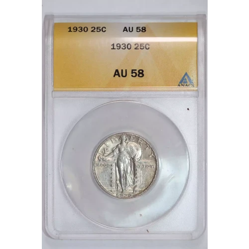 Quarter Dollars---Standing Liberty