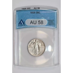 Quarter Dollars---Standing Liberty