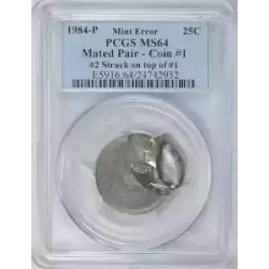 Quarter Dollars-Washington --Clad Coinage 1965-Present -Copper-Nickel- 0.25 Dollar (3)