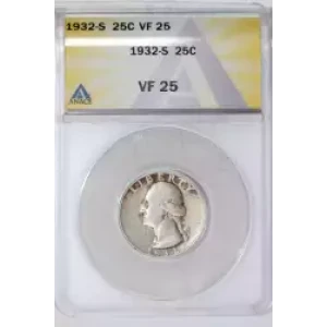 Quarter Dollars-Washington-Silver Coinage
