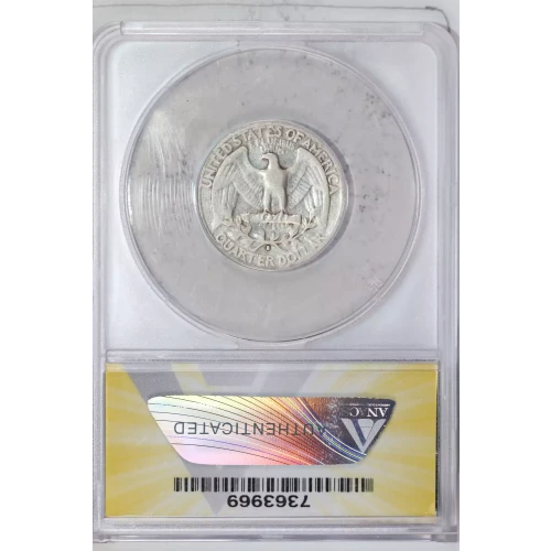 Quarter Dollars-Washington-Silver Coinage