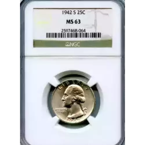 Quarter Dollars-Washington-Silver Coinage (3)