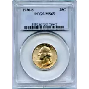 Quarter Dollars-Washington-Silver Coinage (3)