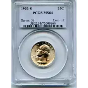 Quarter Dollars-Washington-Silver Coinage (3)