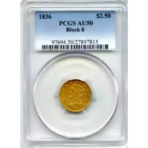 Quarter Eagles---Classic Head, 1834-1839 -Gold- 2.5 Dollar (3)