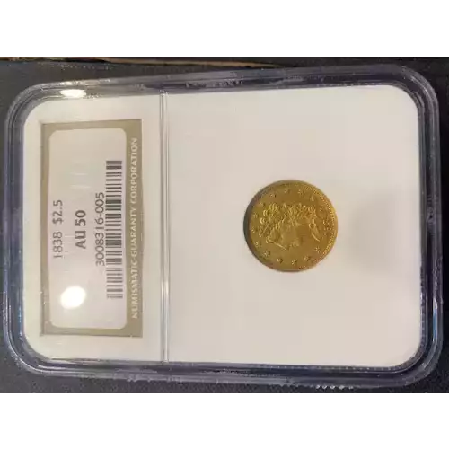 Quarter Eagles---Classic Head, 1834-1839 -Gold- 2.5 Dollar (3)