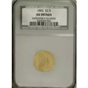 Quarter Eagles---Draped Bust to Right 1796-1807 -Gold- 2.5 Dollar (3)