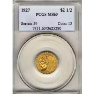 Quarter Eagles---Indian Head 1908-1929 -Gold- 2.5 Dollar (3)