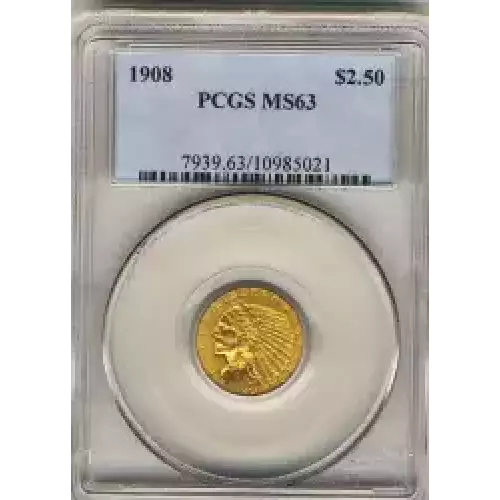 Quarter Eagles---Indian Head 1908-1929 -Gold- 2.5 Dollar (3)