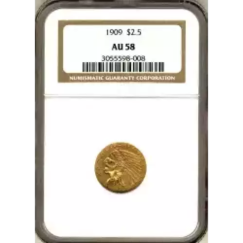 Quarter Eagles---Indian Head 1908-1929 -Gold- 2.5 Dollar (3)