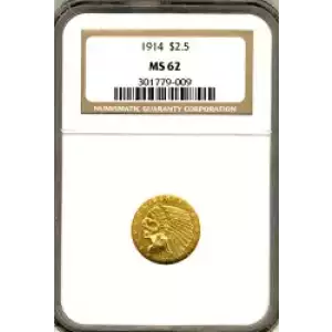 Quarter Eagles---Indian Head 1908-1929 -Gold- 2.5 Dollar (3)