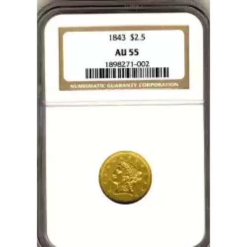 Quarter Eagles---Liberty Head 1840-1907 -Gold- 2.5 Dollar (3)