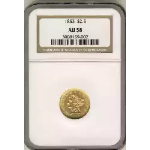 Quarter Eagles---Liberty Head 1840-1907 -Gold- 2.5 Dollar (3)