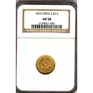 Quarter Eagles---Liberty Head 1840-1907 -Gold- 2.5 Dollar (3)