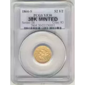 Quarter Eagles---Liberty Head 1840-1907 -Gold- 2.5 Dollar (3)