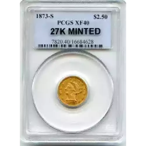 Quarter Eagles---Liberty Head 1840-1907 -Gold- 2.5 Dollar (3)