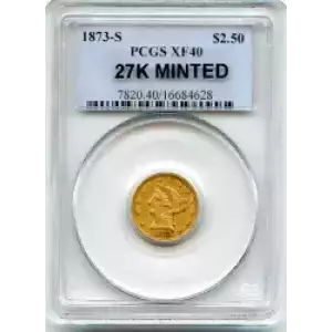 Quarter Eagles---Liberty Head 1840-1907 -Gold- 2.5 Dollar (3)