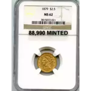 Quarter Eagles---Liberty Head 1840-1907 -Gold- 2.5 Dollar (3)