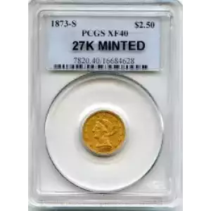 Quarter Eagles---Liberty Head 1840-1907 -Gold- 2.5 Dollar (3)