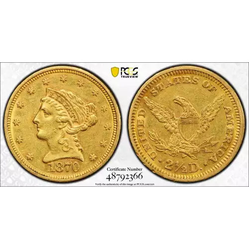 Quarter Eagles---Liberty Head 1840-1907 -Gold- 2.5 Dollar (2)