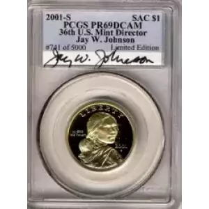 Sacagawea 2000-2017 - Brass Dollar (3)