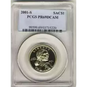 Sacagawea 2000-2017 - Brass Dollar (3)