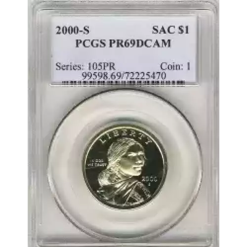 Sacagawea 2000-2017 - Brass Dollar (3)