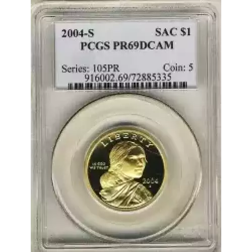 Sacagawea 2000-2017 - Brass Dollar (3)