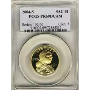 Sacagawea 2000-2017 - Brass Dollar (3)