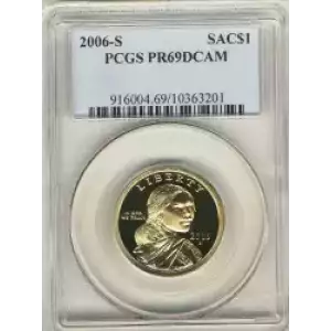 Sacagawea 2000-2017 - Brass Dollar (3)