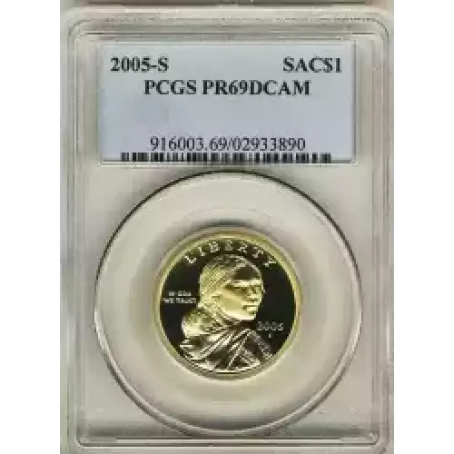 Sacagawea 2000-2017 - Brass Dollar (3)