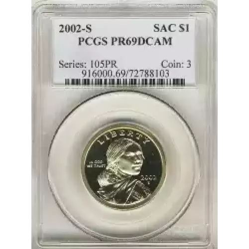 Sacagawea 2000-2017 - Brass Dollar (3)