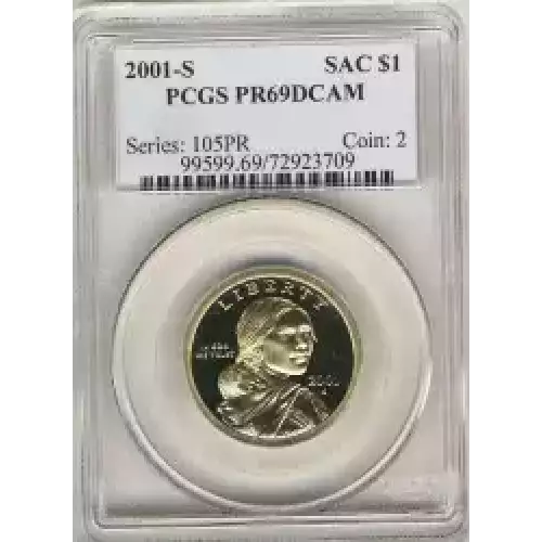 Sacagawea 2000-2017 - Brass Dollar (3)