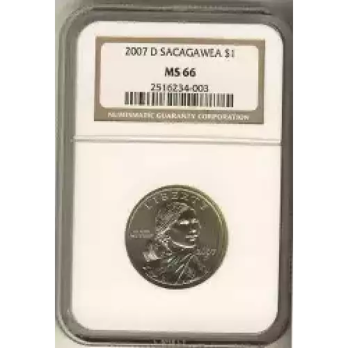 Sacagawea 2000-2017 - Brass Dollar (3)