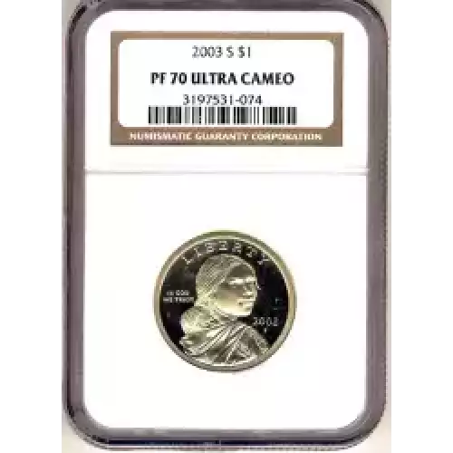 Sacagawea 2000-2017 - Brass Dollar (3)