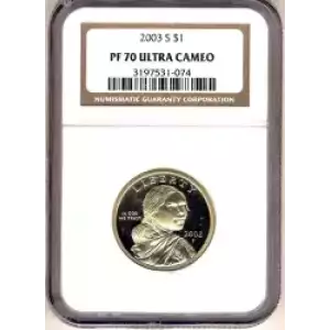 Sacagawea 2000-2017 - Brass Dollar (3)