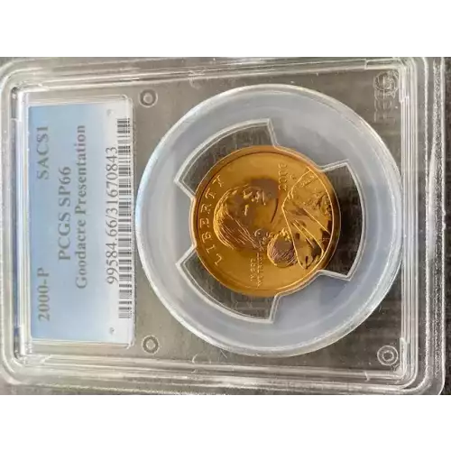 Sacagawea 2000-2017 - Brass Dollar (3)