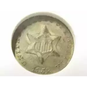 Silver Three Cent Pieces Trimes-1851-1873 (3)