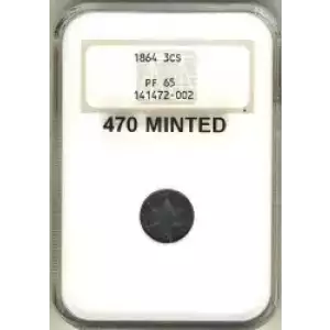 Silver Three Cent Pieces Trimes-1851-1873 (3)