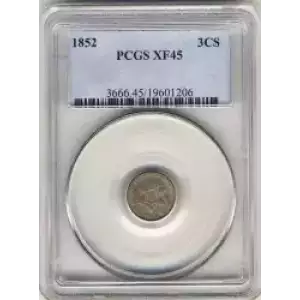 Silver Three Cent Pieces Trimes-1851-1873 (3)