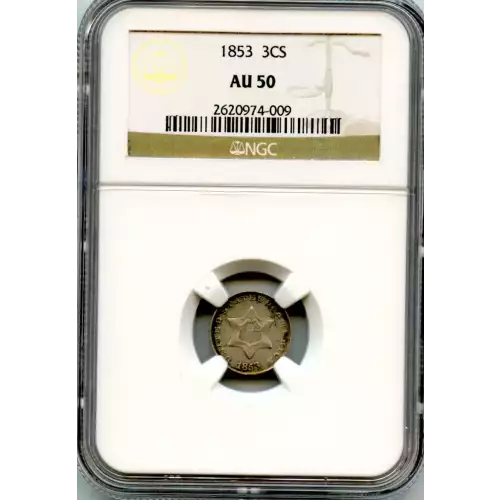 Silver Three Cent Pieces Trimes-1851-1873 (3)