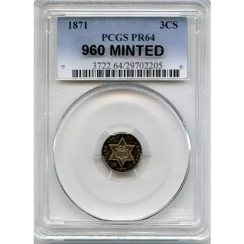 Silver Three Cent Pieces Trimes-1851-1873 (3)