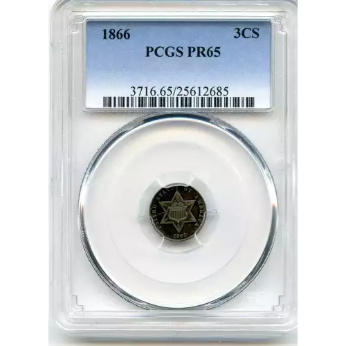 Silver Three Cent Pieces Trimes-1851-1873 (3)