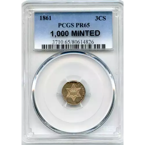 Silver Three Cent Pieces Trimes-1851-1873 (3)