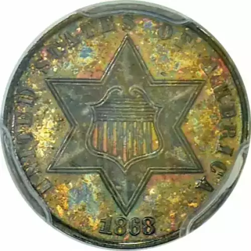 Silver Three Cent Pieces Trimes-1851-1873 (3)