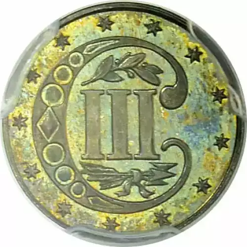 Silver Three Cent Pieces Trimes-1851-1873 (3)