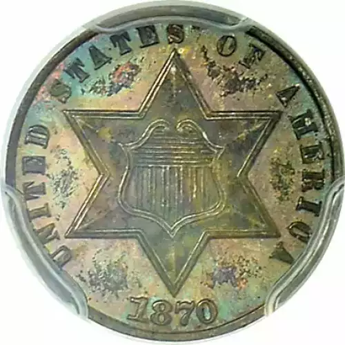 Silver Three Cent Pieces Trimes-1851-1873 (3)