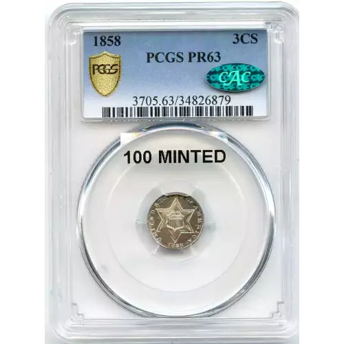 Silver Three Cent Pieces Trimes-1851-1873 (3)